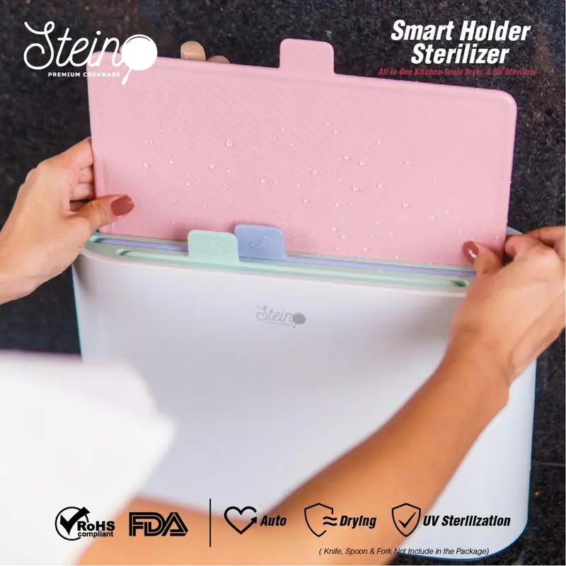 [EXCLUSIVE JORDI ONSU] STEIN Smartboard with UV Sterilizer | Alat Masak Talenan Cutting Board Sterilizer 3