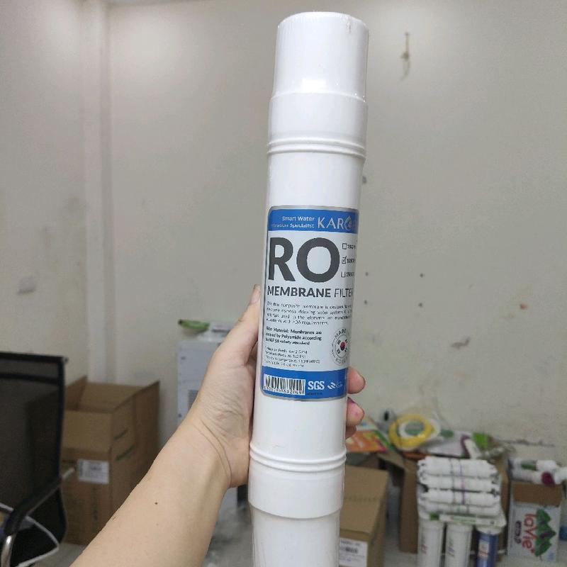 Màng lọc R0 đúc 100 GPD Karofi Hàn quốc tặng kèm 2 cút góc