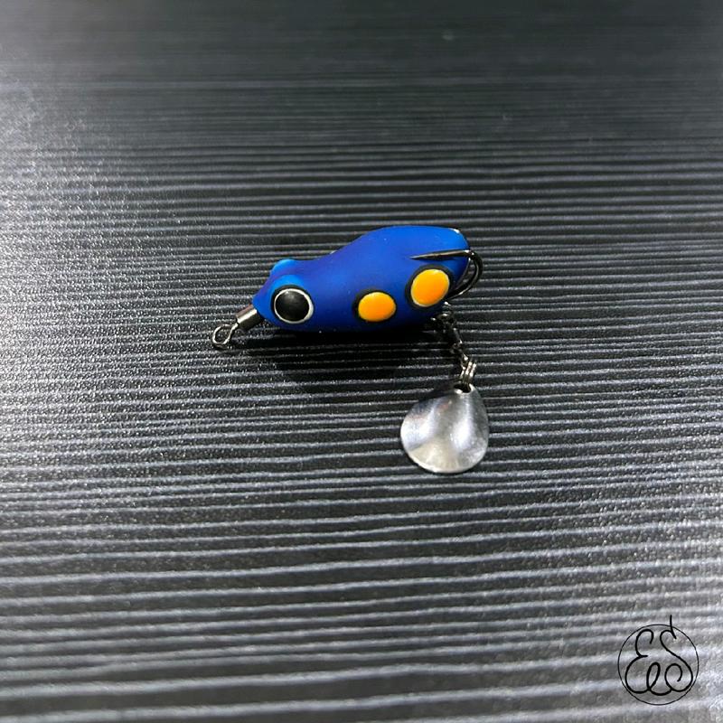 Soft Frog Killer Umpan Casting Gabus 3,5cm Estusae Lure Anti Mocel propeller 5