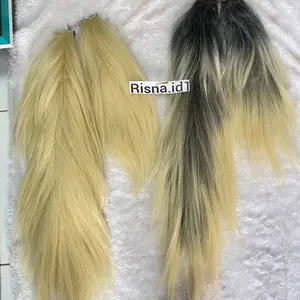 SEPASANG RAMBUT JARAN KEPANG KUDA LUMPING SINTETIS DEPAN 80cm BELAKANG 40cm
