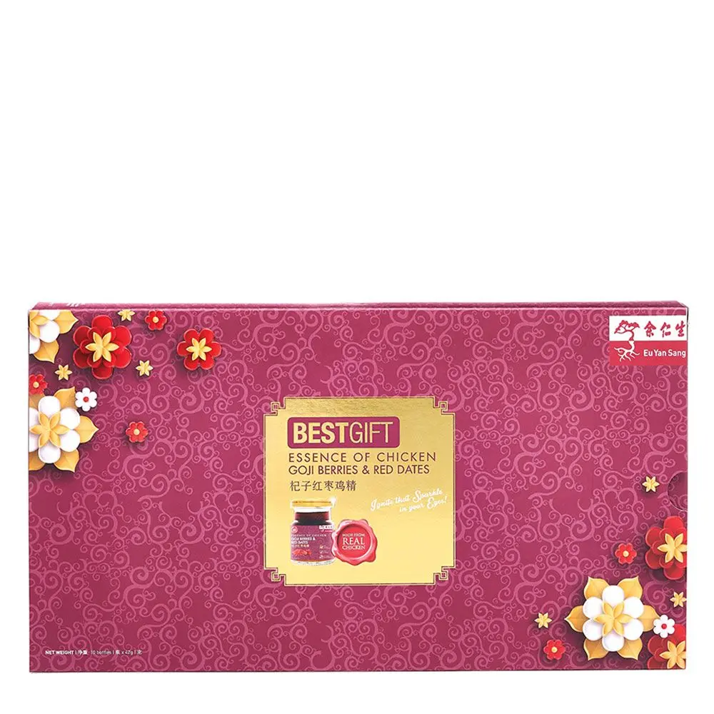 Eu Yan Sang Best Gift Essence Of Chicken With Goji Berries & Red Dates 10'S x 42 Grams