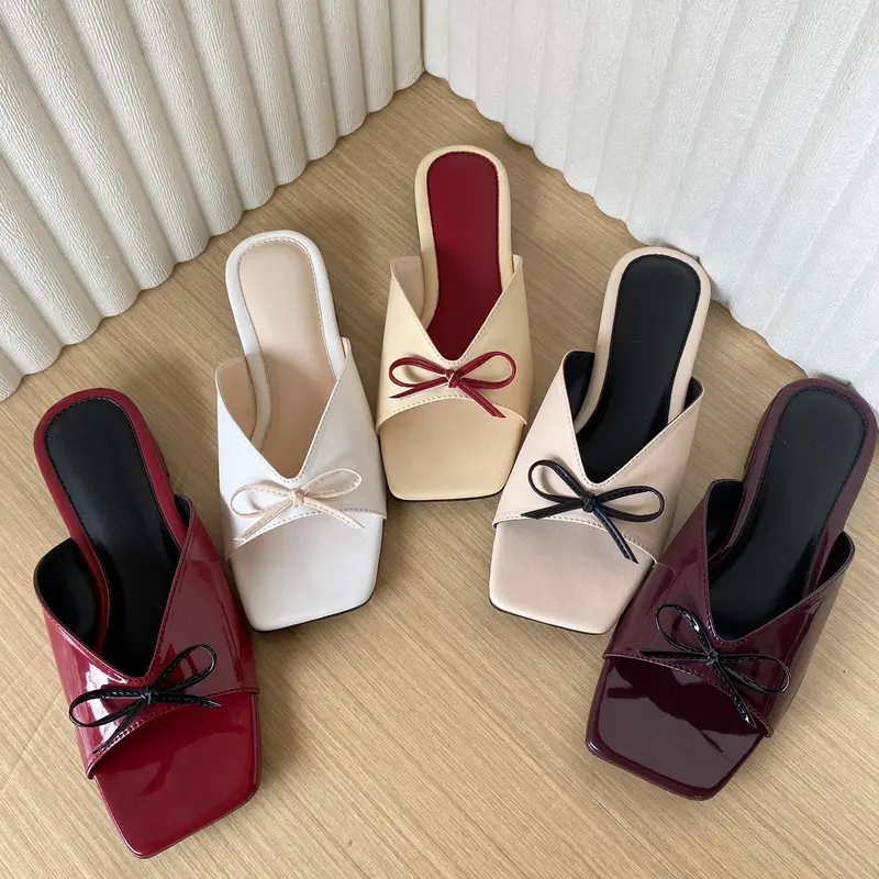 Lavaletta_id • Bella Sendal Teplek Wanita Hak 1cm Pita Coquette 0