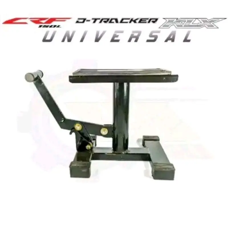 Standar Paddock Motor Trail SuperMoto Jackstand KLX/DTR Bulat - Tinggi Stand 30cm 4