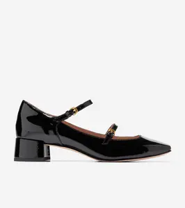 Cole Haan Women Paxton Maryjane Pump - Sepatu Wanita (Black)