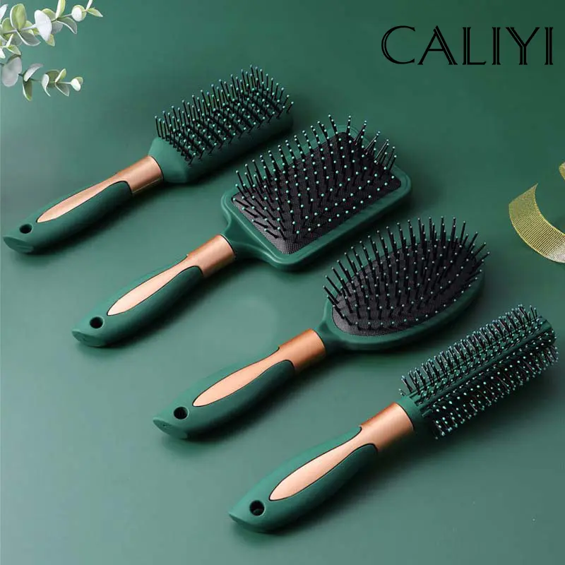 Hair Massage Air Cushion Comb Brush Scalp Hairbrush Detangle Anti Static Salon SPA Hairdressing Styling Tool Oval Round Curling Robs Comb