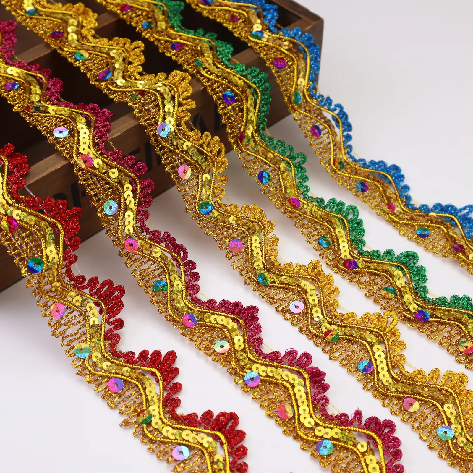 1 Yard Gimp Braid Trim for DIY Crafts, Sewing, and Home Decoration, Versatile Embellishment for Costumes and Jewelry Making
