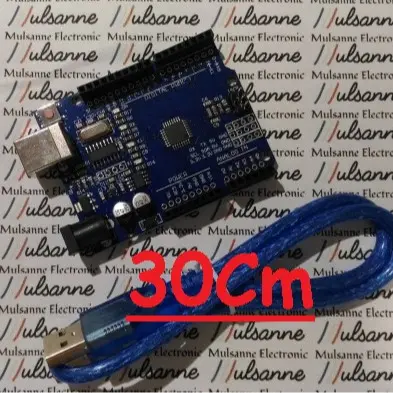 Arduino UNO IC Model ATMega328 SMD + Kabel USB 0
