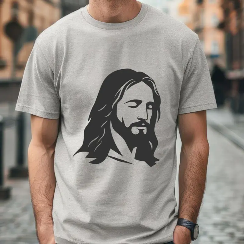 KAOS ROHANI JESUS / UNISEX TSHIRT / SALIB YESUS / KAOS KRISTEN Baju Distro 0