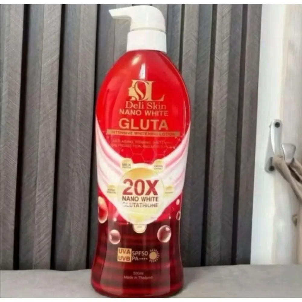 nano white glutathione Deli Skin Nano White Gluta Intensive Whitening Lotion 500ml – Skin Vitality  USA main image 1