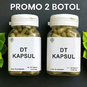 [PROMO 2 BOTOL] DT Kapsul BPOM - Membantu Melancarkan Metabolisme Tubuh