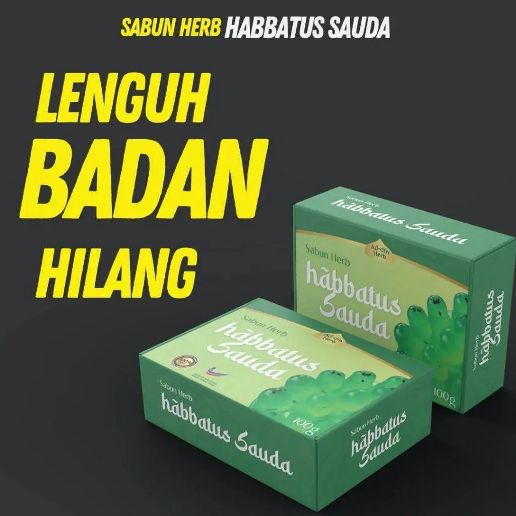 Sabun Habatus Sauda Bidara untuk Mandi