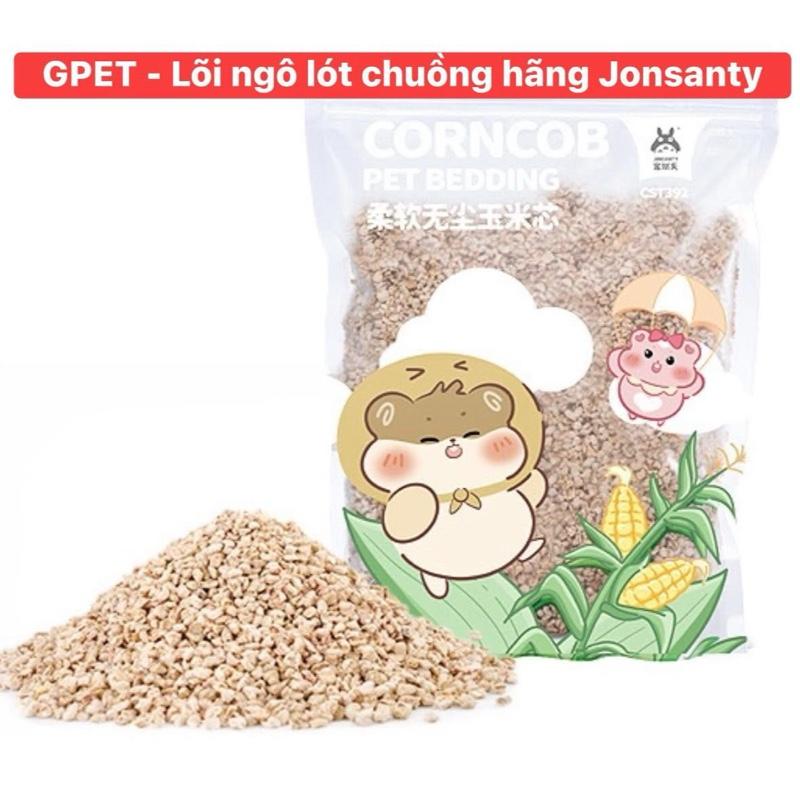 Lõi ngô lót chuồng hãng Jonsanty cho Hamster sạch bụi viên nén mùn cưa bịch gỗ