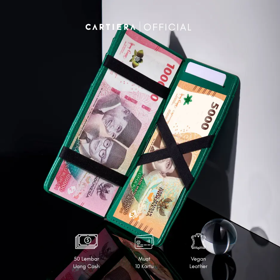 Cartiera Gala Wallet ProMax Dompet Panjang Kartu dan Uang Pria Wanita Card holder Tipis Mini Premium