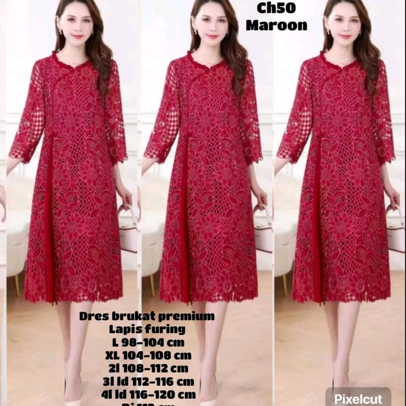 Dres Miss Rina premium 2145 9087 Casual Wanita 0