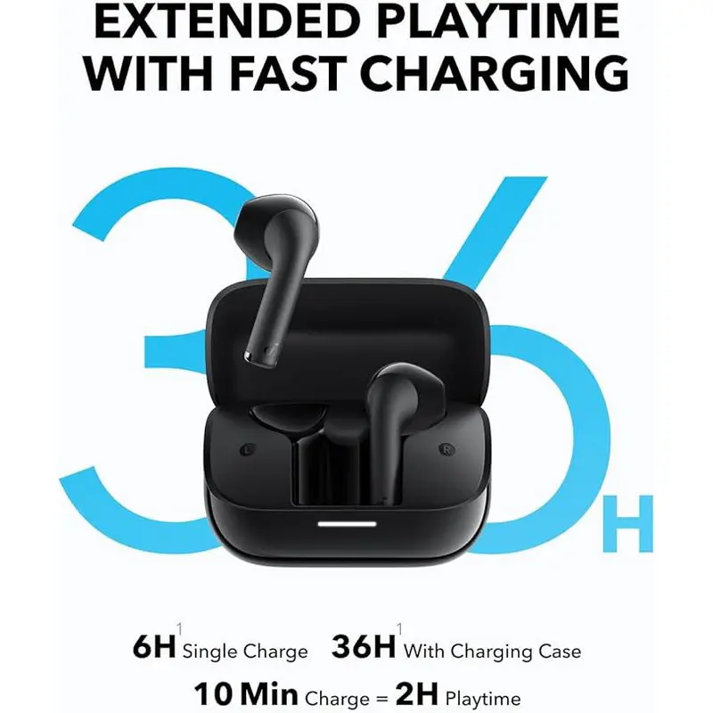Anker Soundcore K20i TWS Semi in Ear Bluetooth Gaming Mode Low Latency Earbuds A3994 3