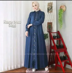 Gamis mewah Kondangan Gamis terbaru 2025 Pakaian Wanita moderen kekinian viral 2025 Dress Wanita Fashion muslim wanita Pakaian wanita Hijab Baju kurung Baju Gamis