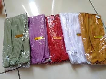 Product Review of (50rb DAPAT 4 PCS) HIJAB ANAK MIXUE BISA RIQUES WARNA from A**3 0