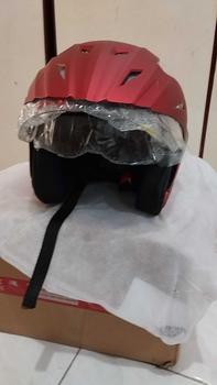 Product Review of PREMIUM HELM INK JP8 DOBEL VISOR SNI ORIGINALNYA FNK Motorcycle from S**8 1