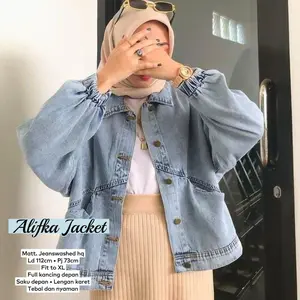 JACKET JEANS // JAKET KEKINIAN // JAKET REMAJA