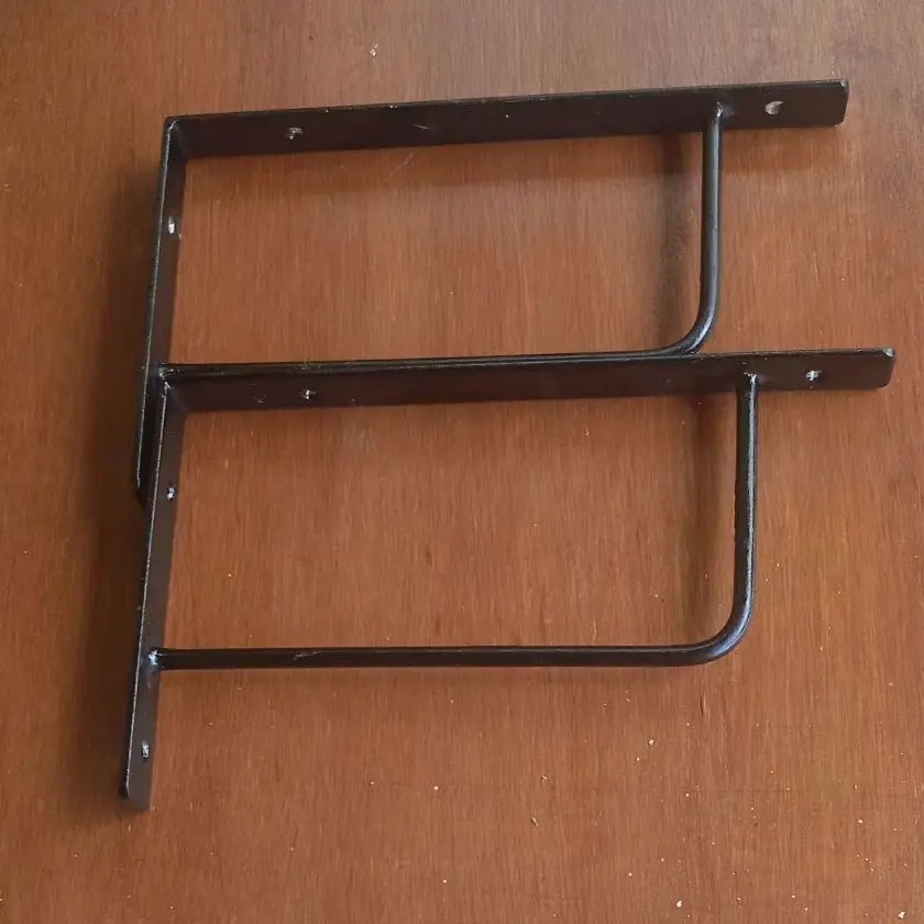 Siku Besi Penyangga Ambalan Rak Dinding 30 CM x 15 CM Harga Satuan Bukan Sepasang