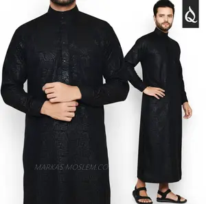 JUBAH PRIA - GAMIS COWOK - KOKO DEWASA - BAJU MUSLIM PRIA DEWASA MODEL MEWAH BAHAN EMBOS MOTIF TERBARU Katun