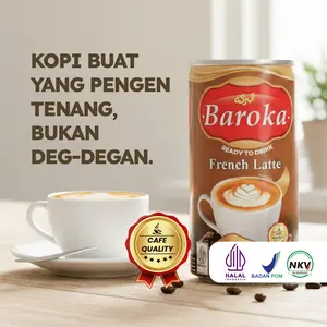 Baroka Susu French Latte Steril 180ML