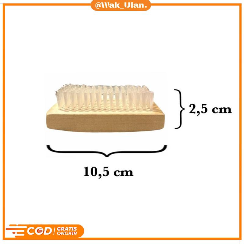 Sikat Cuci Baju Kayu / Sikat Lantai / Sikat Serba Guna / Sikat kain / sikat pakaian 2