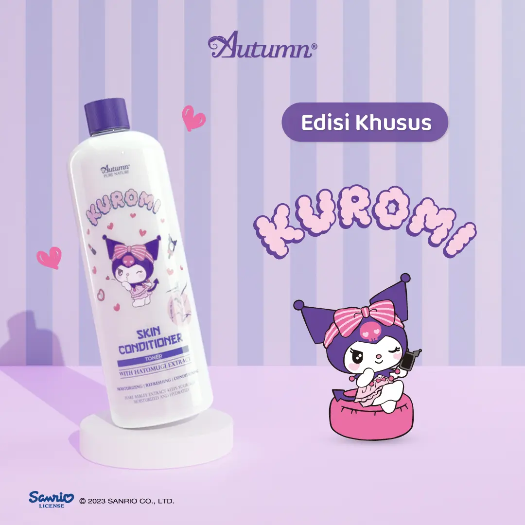 TONER HATOMUGI EDISI KUROMI 500ML (ASC KUROMI)