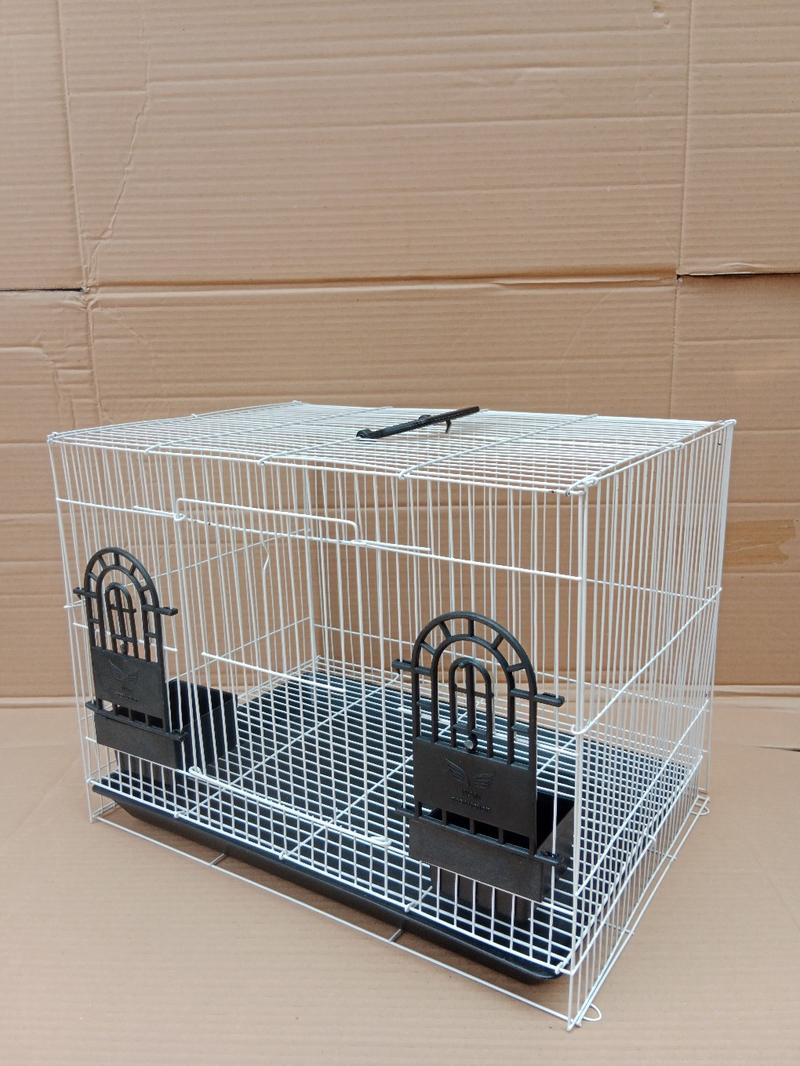 Product Introduction of kandang soliter umbaran / kandang burung / kandang hamster uk 43x30x32 termurah gratis nampan dan tempat makan 2 pcs 8