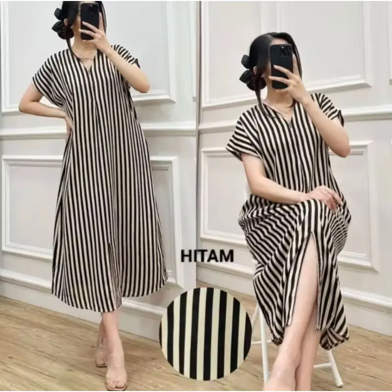 CUCI GUDANG DASTER RAYON MOTIF SALUR TERBARU 2024 0