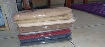 Product Review of PAKET (5+3pcs RANDOM) VOAL MIRACLE ALAINA SCARF POLOS hijab persegi Kerudung from A**a 1