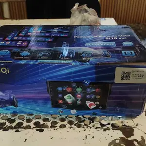 MONQIQI with cooling system4G+32G IPS Screen Head Unit android 7/9/10 Inch Car Android 13 Navigasi Untuk  head unit android car play /  Gps Navigasi Mobil Layar Ips  Kabel Bluetooth