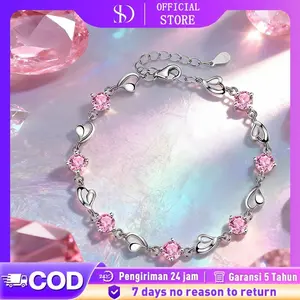 Gelang Silver Tahan Lama S925 - Pilihan Sempurna untuk Hadiah Pernikahan Anniversary Lambang Cinta yang Tak Terputus Sepanjang Masa