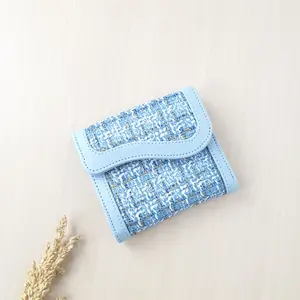 [Beli Lokal] DOMPET WALLET SAYLOR -DOMPET LIPAT WANITA Canvas Kartu Uang Hitam Pink