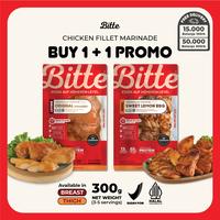 Gambar BUY 1 + 1 Chicken Fillet Marinade 300g - Bitte Food / Ayam Filet Marinasi Healthy Ready To Cook High Protein Low Calorie Low Fat No Hormones No Antibiotics - ORI + BBQ dari Bitte Food Kota Administrasi Jakarta Pusat 1 Tokopedia