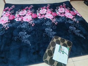 Product Review of [Arizona Carpet] 190x220cm Cosmo Joy Karpet Busa Malaysia Motif Bunga untuk Ruang Keluarga Anti Licin from M**k 1