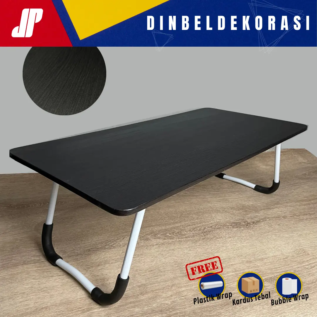 (TERMURAH) MEJA LAPTOP BESAR 80X40 / 6040 MEJA LIPAT / MEJA PORTABLE SERBAGUNA / MEJA KERJA / MEJA BELAJAR / MEJA LESEHAN BISA DILIPAT TERMURAH
