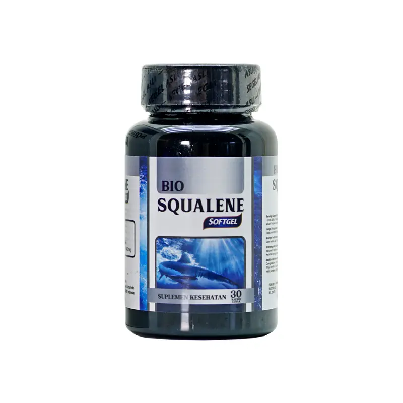Bio Squalene Minyak Hati Ikan Hiu 100% Original Isi 30 Softgel 4