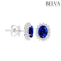 Gambar Anting Berlian Blue Sapphire - Belva Jewellery - BAERBW02219 dari Belva Jewellery Online Kota Administrasi Jakarta Barat 1 Tokopedia