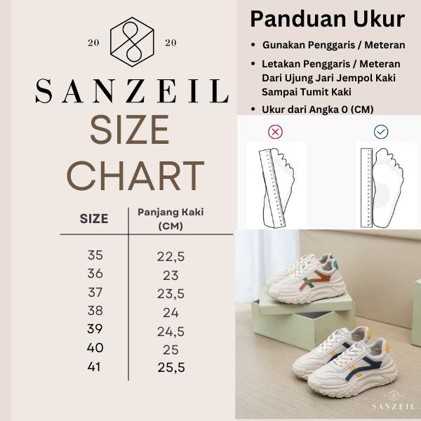 Product Introduction of Sandal Wanita SANZEIL Cassie Karen 0789 - Model Terbaru Sol Karet 0