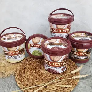 ** Selai Roti Filling Kue Choco Crunchy Spread Fruit Jam GOLDENFIL Blueberry Coklat