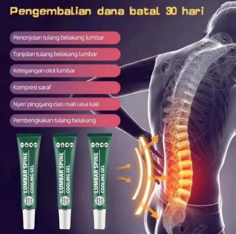 [ PROMO SUPER 5 PCS ] Salep Lumbar Original 100% Asli Obat Cream Sakit Pinggang dan Nyeri Otot Punggung 4