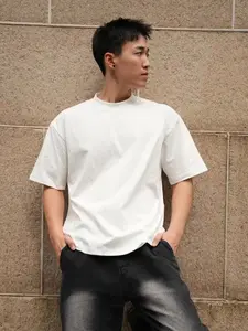 Baju Kaos Pria Polos Bahan Tebal Tidak Luntur Awet Lembut Adem Untuk Pria 260 Gram