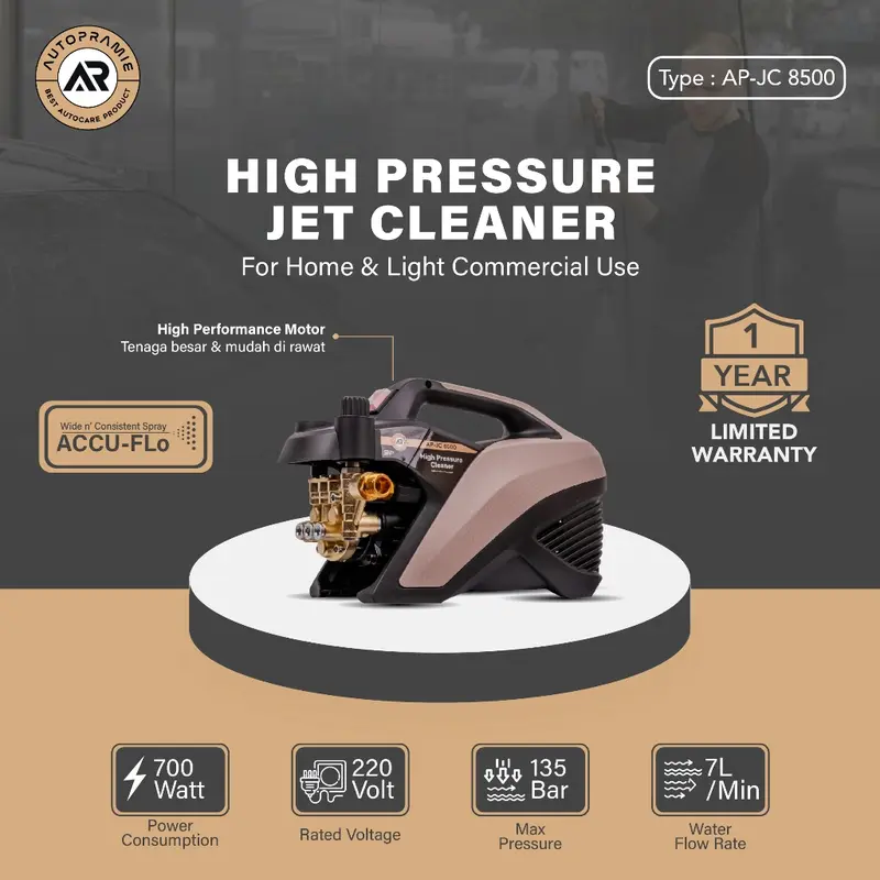 Jet Cleaner AUTOPRAMIE AP-JC 8500/ High Pressure Jet Cleaner Autoprime/ Mesin Steam 1
