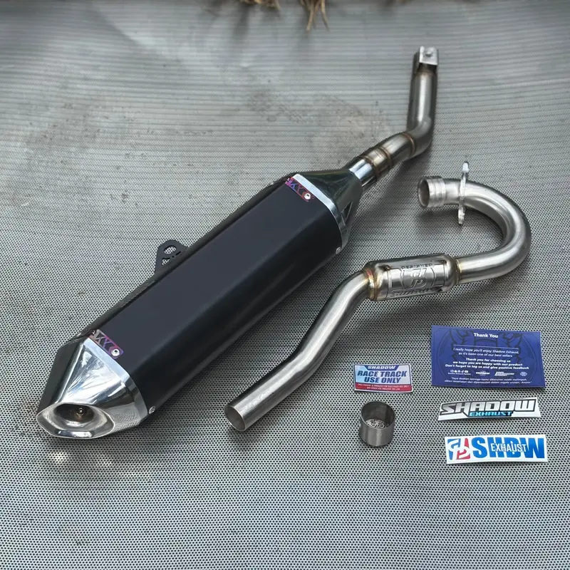 Knalpot Katemi Black shadow exhaust system KLX150 CRF150 WR155 KLX140 KLXTIGER 6