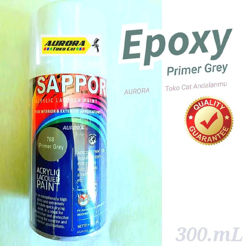 Epoxy Primer Grey SAPPORO Dasaran Cat Foksi Poxy Poksi 300mL - Shop ...