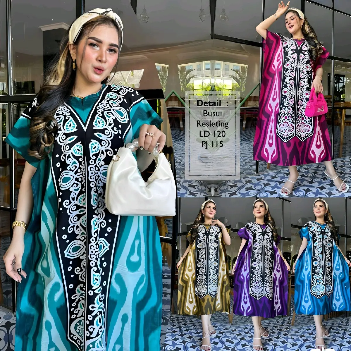 DASTER LOWO SONGKET RESLETING JUMBO ZIPPER rayon bumil busui friendly termurah daster lowo resleting jumbo Nyaman