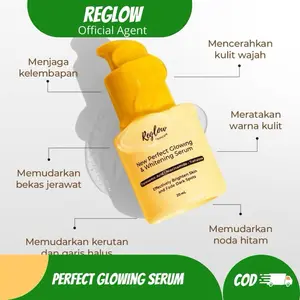 ((Reglow)) perfect glowing serum ((20 ml)) by dr.Shindy Putri dengan Niacinamide untuk Mencerahkan kulit Wajah, Memudarkan flek, Memudarkan bekas jerawat