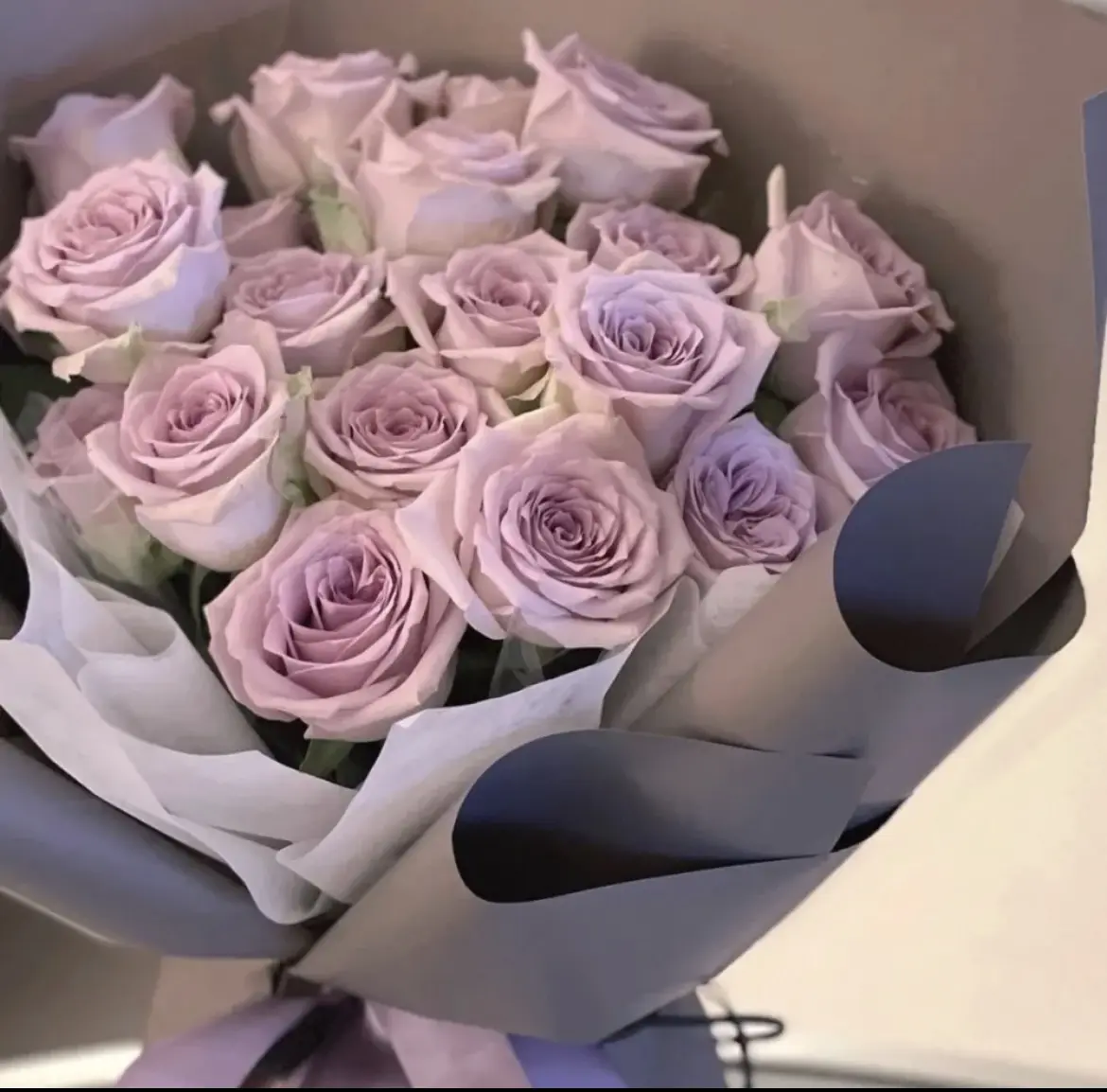 Purple Yam Rose Flower Bouquet