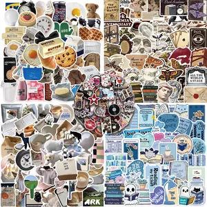 Cartoon Instagram Aesthetic Milk Cookies Doodle Stickers - Waterproof PVC Decals for Luggage, Phone Cases  Guitars